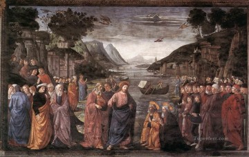 Calling Of The First Apostles Renaissance Florence Domenico Ghirlandaio Oil Paintings
